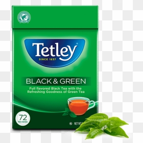 Tetley Black Tea Bags, HD Png Download - arizona green tea png