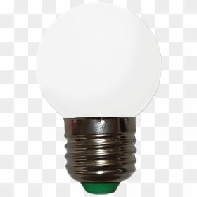 Bombillo Tipo Ping Pong Blanco Filamento Micro Led - Incandescent Light Bulb, HD Png Download - bombillo png