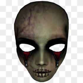 #mask #horror #darkart #face - Face Mask, HD Png Download - horror face png