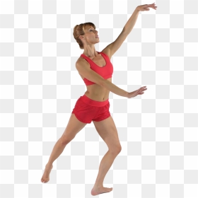 Long And Lean Ballerina Body Workout Arabesque Arm - Turn, HD Png Download - flexing arm png