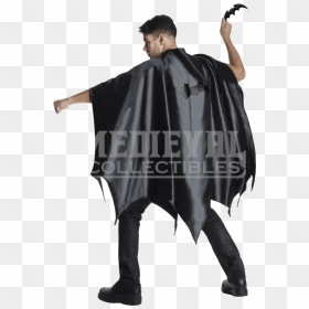 Adult Batman Deluxe Cape - Capa Batman, HD Png Download - batman cape png