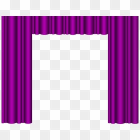 Purple Theater Curtains Transpa Png Clip Art Image, Transparent Png - theater curtains png