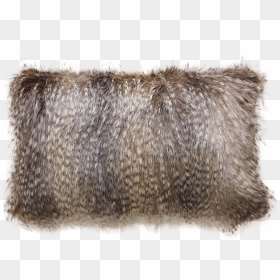 Jackal - Faux Fur Feather Cushion, HD Png Download - jackal png