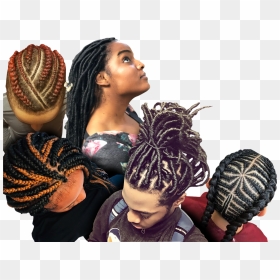 Imperium African Hair Braiding - Hair Braid Png Transparent, Png Download - braids png