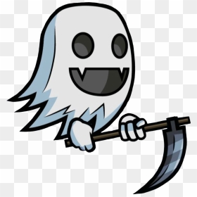 Ghost Animation Clipart , Png Download - Flyordie Io Ghostly Reaper, Transparent Png - cartoon ghost png