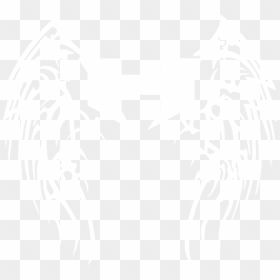 Available Png Sizes - Tribal Angel Wings, Transparent Png - wings logo png