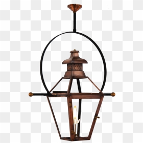 Pebble Hill - Copper Lighting - The Coppersmith - Gas - Lantern, HD Png Download - hanging lantern png