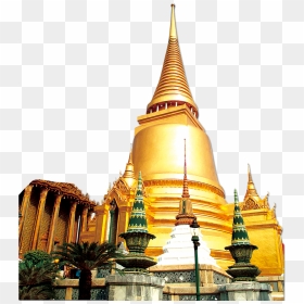 Thailand Png Pic - Wat Phra Kaew, Transparent Png - pagoda png