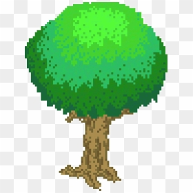 Tree Pixel Art Png , Png Download - Pixel Art Tree Png, Transparent Png - tree art png