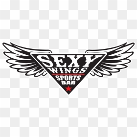 Sexy Wings Branding - Emblem, HD Png Download - wings logo png