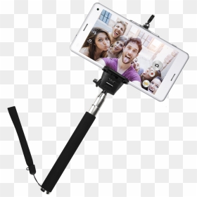 Smartphone, HD Png Download - selfie stick png