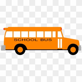 Banner School Free Stock Photo Of A - School Bus Free Illustration, HD Png Download - school bus clipart png