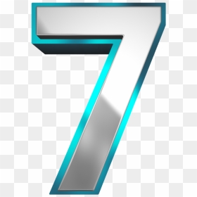 Metallic Numbers Png, Transparent Png - metallic png