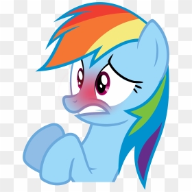 Mlp I Dont Know, HD Png Download - blushing png