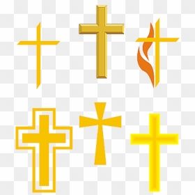 Images Of The Christian Cross - Protestant And Catholic Symbols, HD Png Download - christianity png