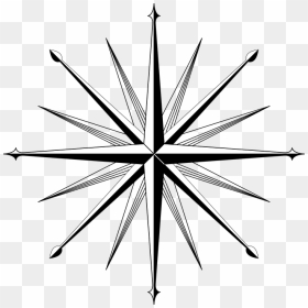 Bearings Of A Compass, HD Png Download - nautical compass png