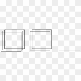 #square #black #outlines #frames - Line Art, HD Png Download - black square outline png