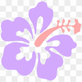 Purple Hibiscus Png - Hibiscus Flower Clipart, Transparent Png - hibiscus clipart png