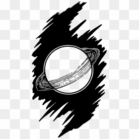 Kreslený Saturn, HD Png Download - planet rings png