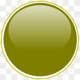 Square Clipart Green Button - Circle, HD Png Download - yellow button png