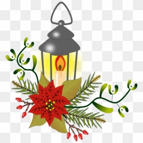 Christmas Flower Clipart, HD Png Download - christmas flower png