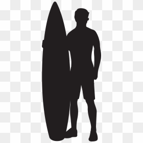 Surfer Silhouette Clip Art , Png Download - Silhouette Surf Clip Art, Transparent Png - saxophone silhouette png
