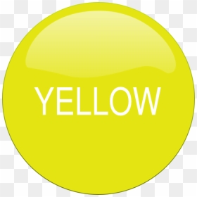 Circle, HD Png Download - yellow button png