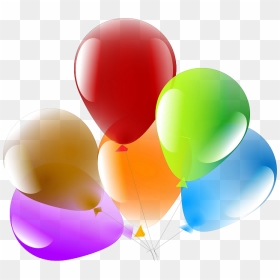 Baloes De Aniversario 3d Png - Transparent Background Balloon Clipart, Png Download - aniversario png
