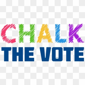 Buy Some Chalk And Get To Work Draw Some Creative Voting - Graphic Design, HD Png Download - chalk drawings png
