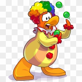 Club Penguin Wiki - Cartoon, HD Png Download - clown hair png