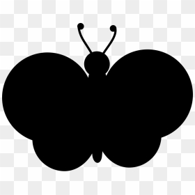 Butterfly With Circular Wings Shape Comments - March Of Dimes March For Babies 2019, HD Png Download - borboleta png