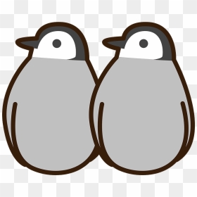 Emperor Penguin Chicks Clipart - Penguins, HD Png Download - emperor penguin png