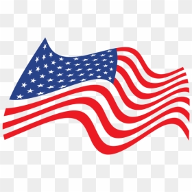 Waving Flag Of The United States Of America - Flag Of The United States, HD Png Download - waving us flag png