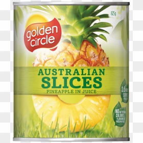 Slices In Juice 825gm - Golden Circle Pineapple Pieces, HD Png Download - pineapple slice png