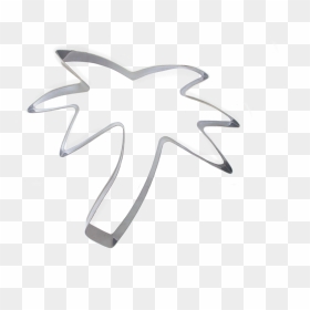 Palm Tree Cookie And Fruit Cutter, HD Png Download - white palm tree png