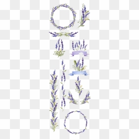 Flower Art Lavender Watercolor Flowers Painting Hand-painted - Lavender Watercolor Painting, HD Png Download - lavender plant png