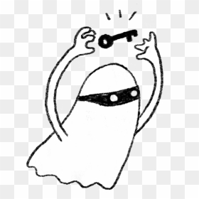Sketch, HD Png Download - cartoon ghost png