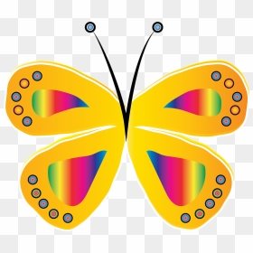 Yellow Butterfly Clipart 21, Buy Clip Art - Borboletas Amarela Png, Transparent Png - borboleta png