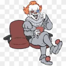 Chapter 2 Human Pennywise, HD Png Download - pennywise the clown png