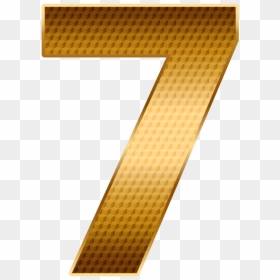 Number 7 Gold Png Image Free Download Searchpng - 7 Gold Number Png, Transparent Png - gold rectangle png