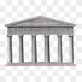 Acropolis Of Athens, HD Png Download - roman columns png