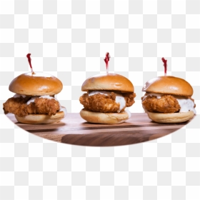 Southern Fried Chicken Sliders - Southern Fried Chicken Sliders Carolina Ale House, HD Png Download - chicken sandwich png