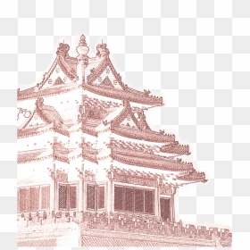 Architecture, HD Png Download - pagoda png