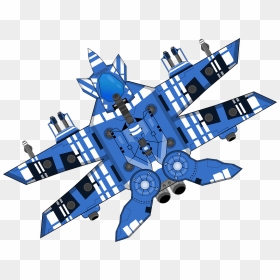 Spaceship Blue Clipart - Clip Art, HD Png Download - cartoon spaceship png