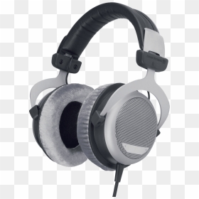 Music-headphone - Dt880 Pro, HD Png Download - earphones png