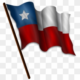 Free Clipart American Flag Waving Clipartsco - Chilean Flag Png, Transparent Png - waving us flag png