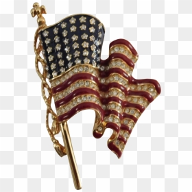 Bench, HD Png Download - waving us flag png