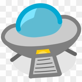 Free Cartoon Ufo Clip Art - Space Icon Clipart Transparent Background, HD Png Download - cartoon spaceship png