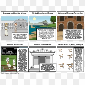 Cartoon, HD Png Download - roman columns png