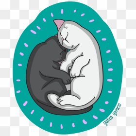 Cat Yawns, HD Png Download - gatos png